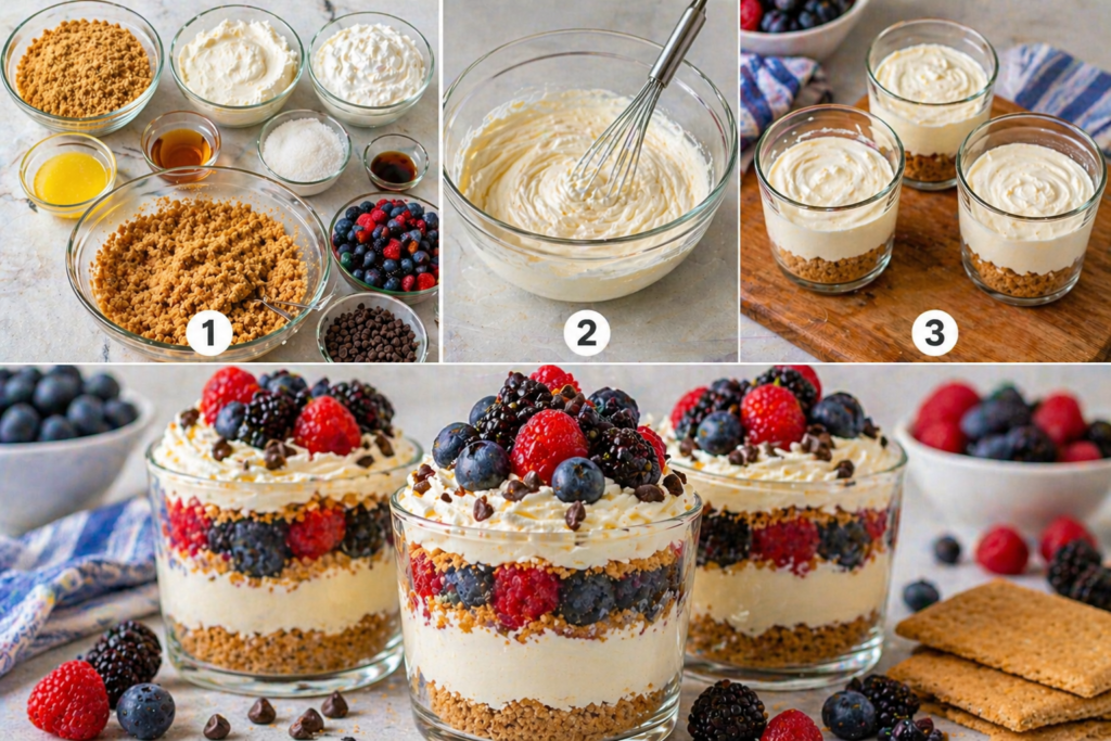 No-Bake Dessert Cups