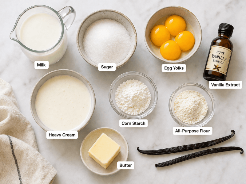 Easy Vanilla Cream Dessert for Beginners