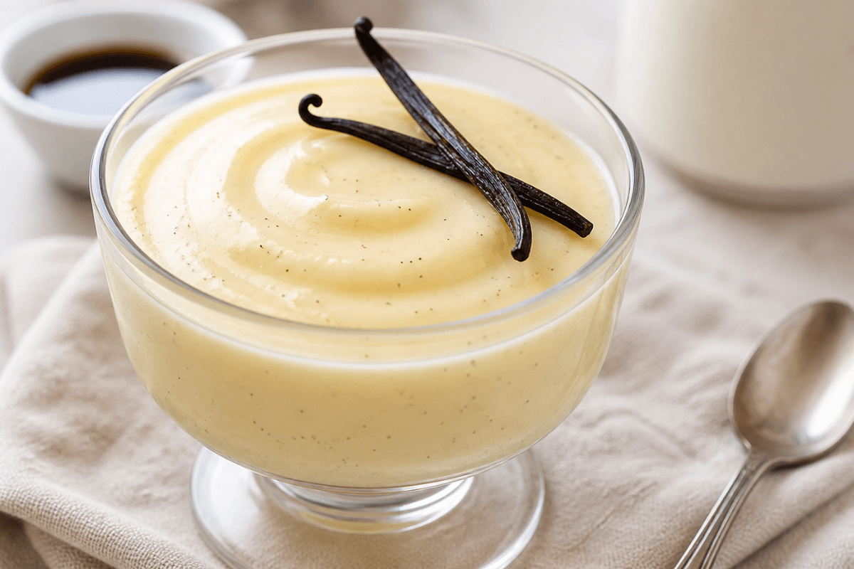 easy vanilla cream dessert for beginners