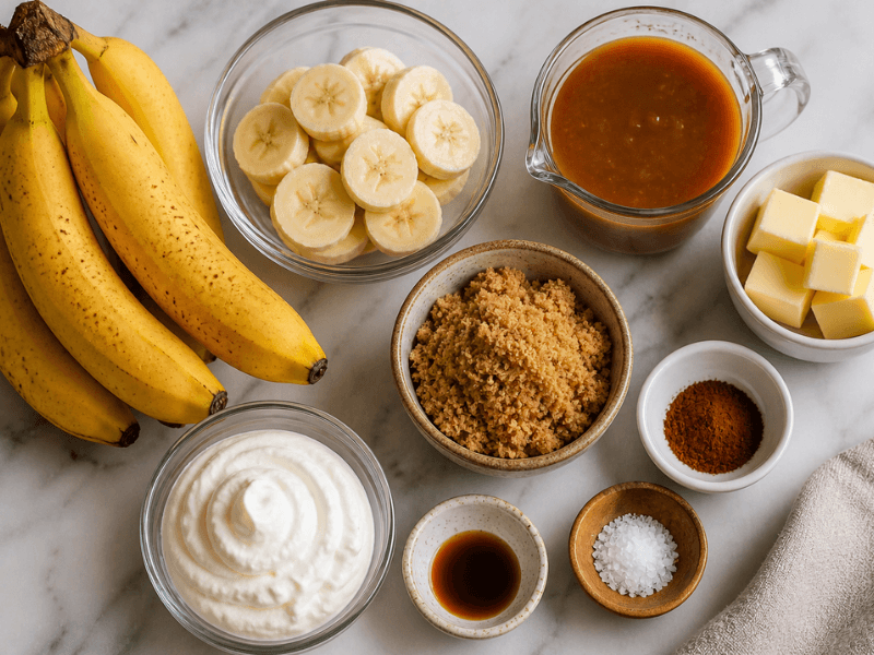 Quick Caramel Banana Dessert Ready in Minutes