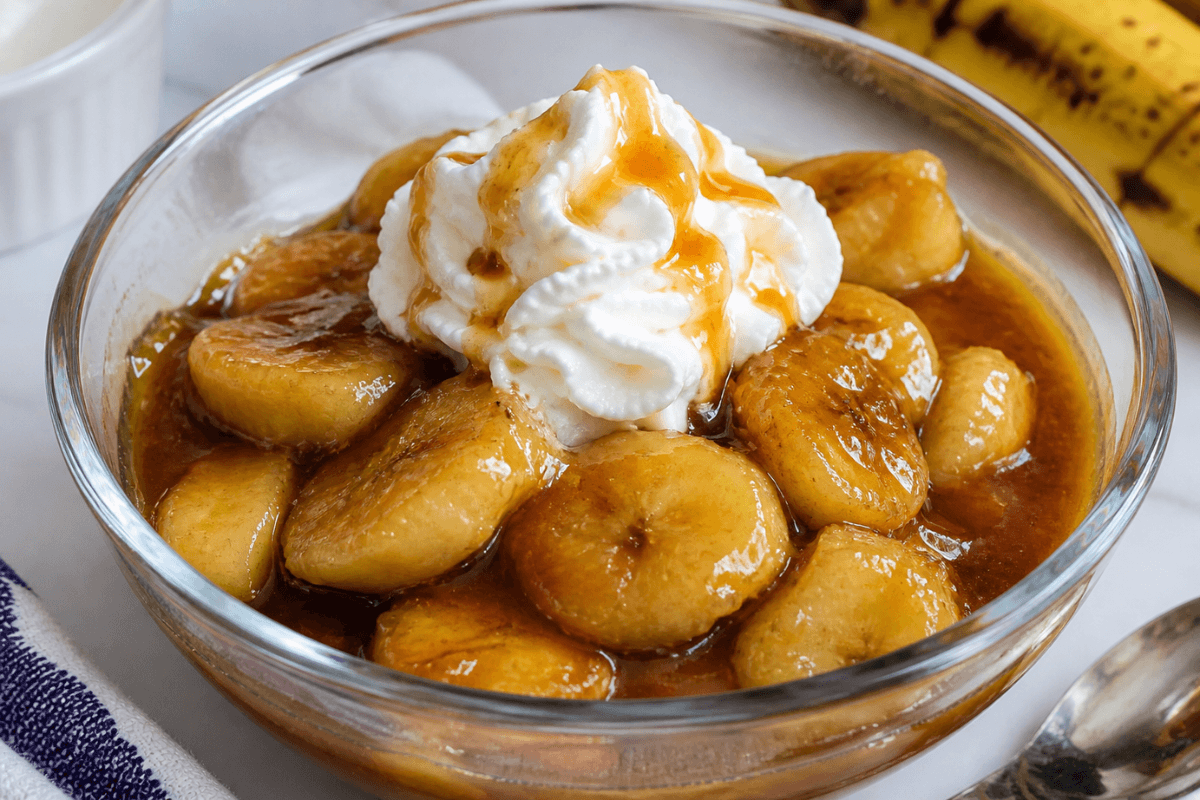 Quick Caramel Banana Dessert Ready in Minutes